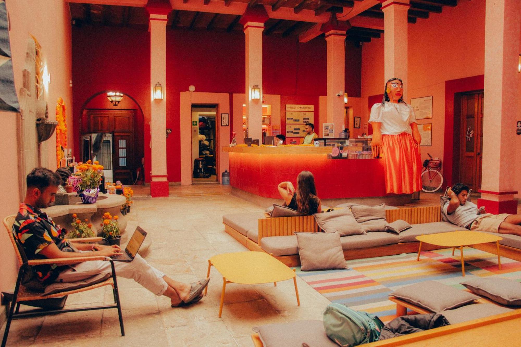Viajero Oaxaca Hostel Buitenkant foto